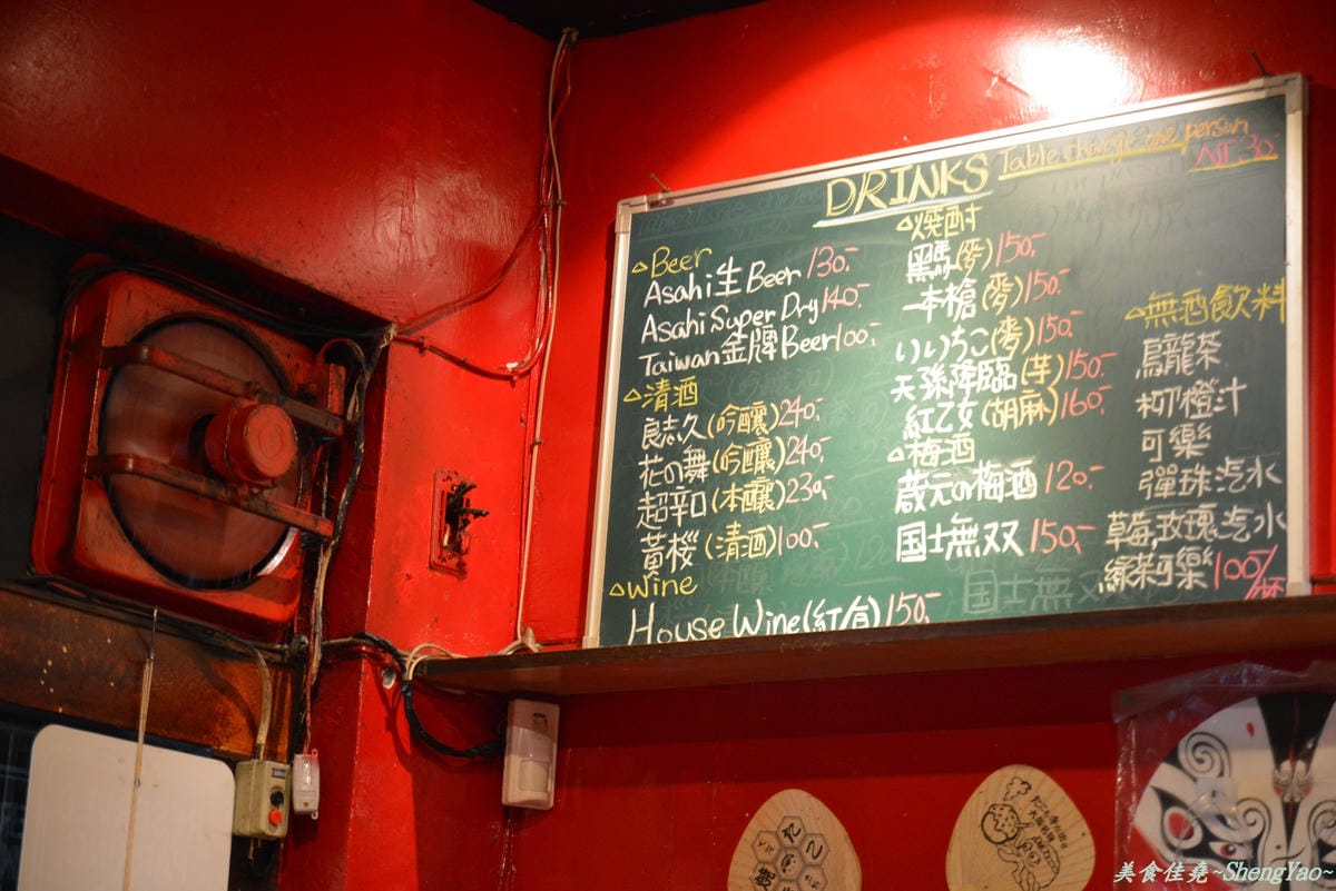 [台中西區]章魚空食堂 – 主打章魚燒,隱身巷內的義式日式居酒屋。