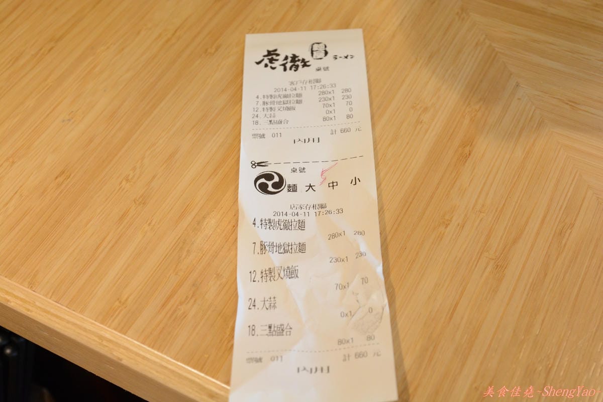 [台中西屯]麵屋-虎徹 – 販賣機點拉麵超特別、擁有日本調理師證照的台灣師傅開的拉麵店。