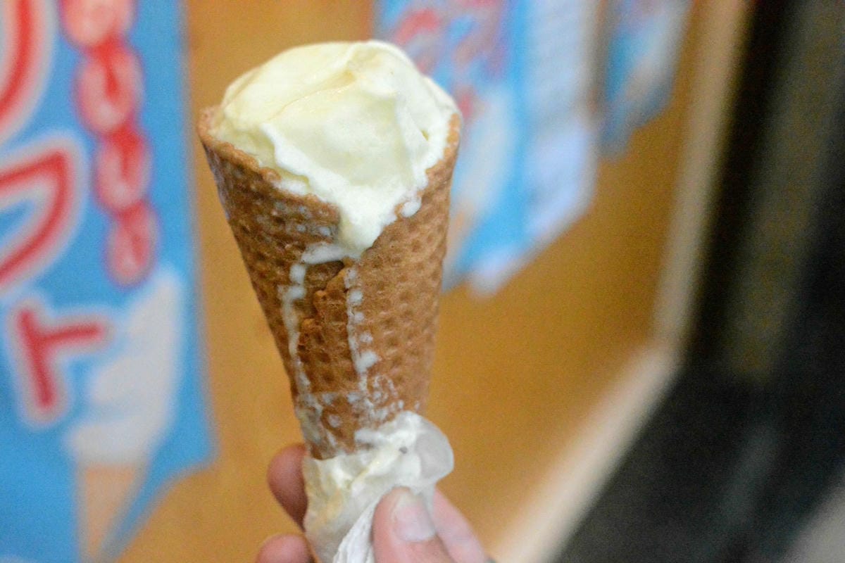 [台中北區]金帛霜淇淋專賣店 – 純天然水果製作,清爽無負擔的日系霜淇淋。(已歇業)