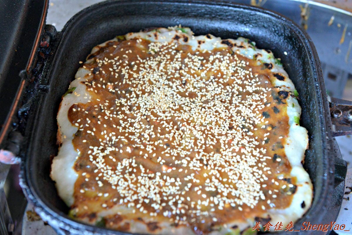 [清水]大陸醬香烤餅 – 台灣少見的頗具特色湖南小吃,現在在清水也吃得到喔 !!(已歇業)