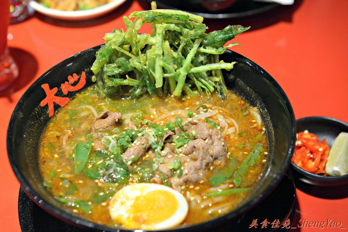 [台中西區]大心新泰式麵食 – 瓦城新品牌,世界名湯”Tom-Yam-Kung”帶來台灣麵食新風味。