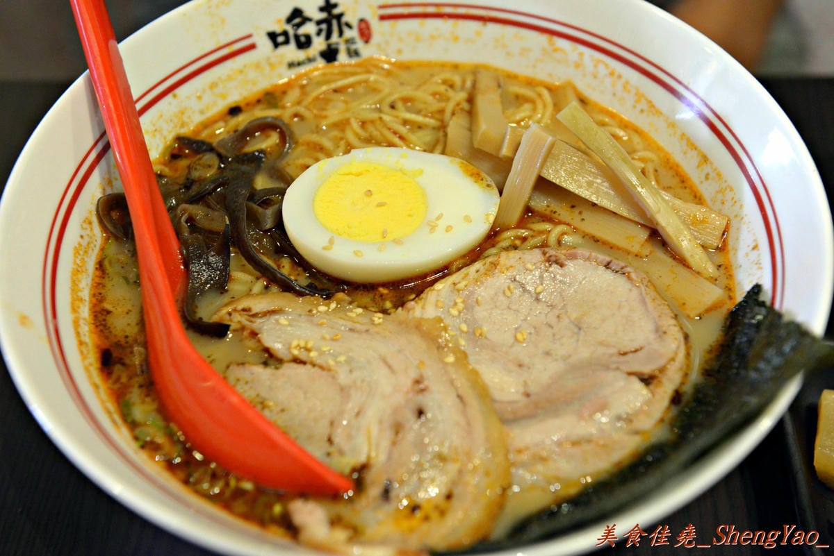 [台中沙鹿]哈赤拉麵 沙鹿店 – 雖然沒想像中那麼好吃,但已經是沙鹿最棒的了
