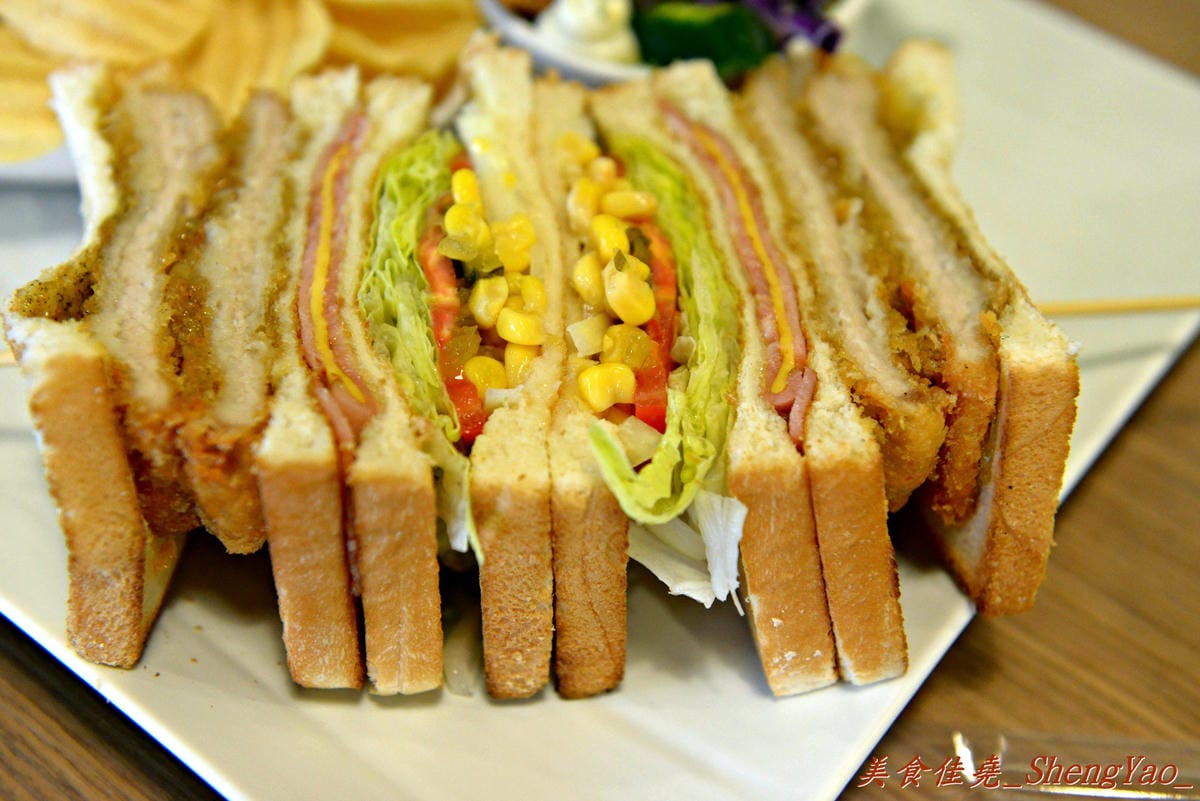 [台中沙鹿]土司森林 – 新開幕的輕食早午晚連鎖餐廳,餐點份量大到兩個人吃也會飽(官網說的)