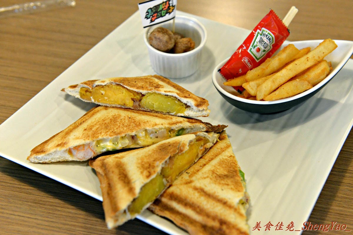[台中沙鹿]土司森林 – 新開幕的輕食早午晚連鎖餐廳,餐點份量大到兩個人吃也會飽(官網說的)
