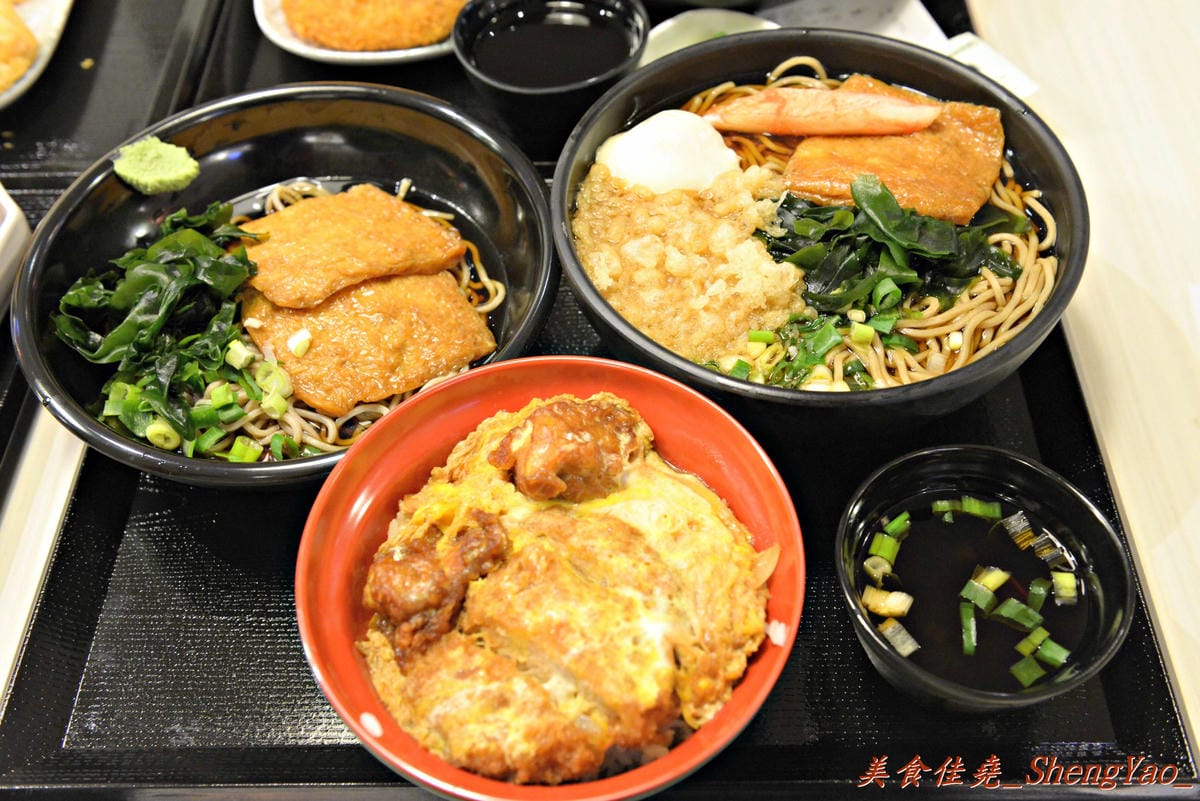[台中西屯]名代富士蕎麥麵 台中新光三越店 – 日本東京NO.1的名代富士蕎麥麵來台中開店了 !! 蕎麥麵好吃、炸物還不差,價格便宜、份量多。(已歇業)