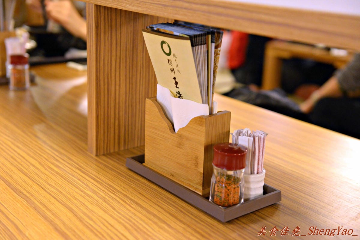 [台中西屯]信州王滝蕎麥麵 – 來自日本信州的蕎麥麵連鎖店,餐點種類多樣化,口味偏向清淡。(已歇業)