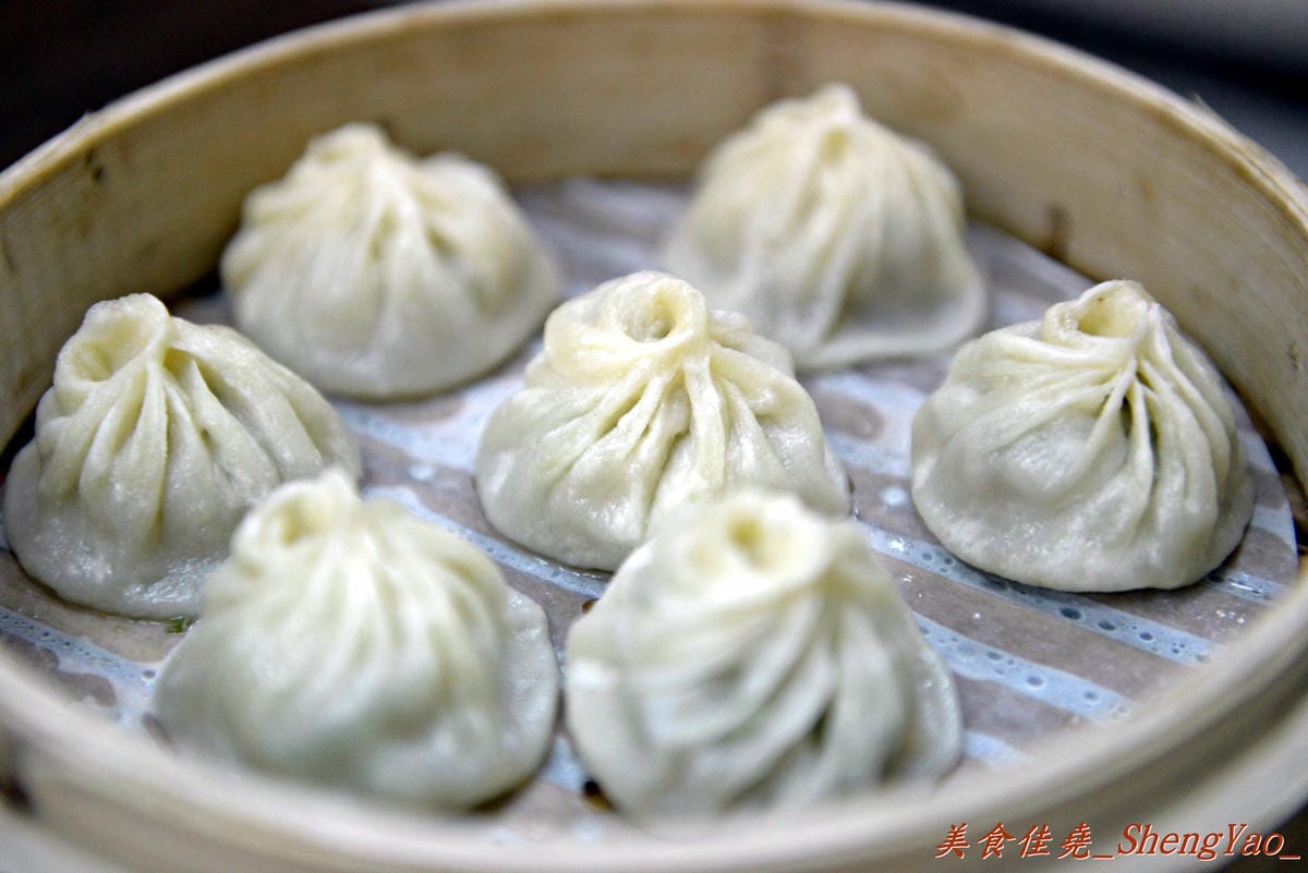 [台中清水]饕之鄉 清水店- 清水也有饕之鄉了,小籠湯包湯汁鮮美、肉餡味美又飽滿。