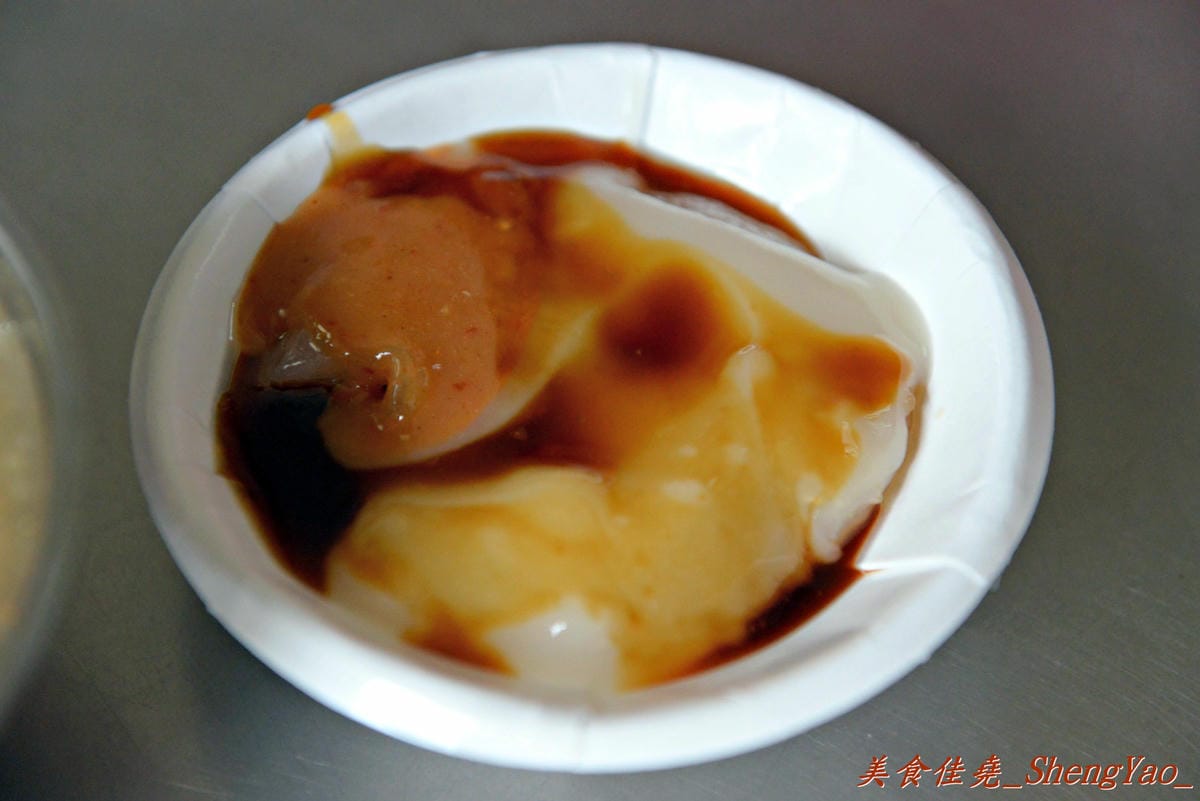 [台中大雅]學府路大雅肉圓 – 肉圓還不賴,外皮Q彈、肉餡大塊好吃,可惜沒有筍子。