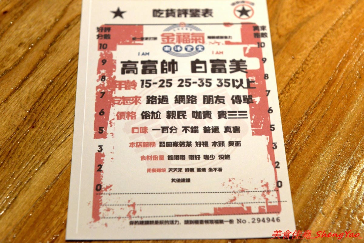 [台中沙鹿]金福氣南洋食堂 – “金福氣南洋食堂”在沙鹿開分店了,不用跑台中市區也吃得到彩虹起司啦復古懷舊風的裝潢十分有特色,蠻適合拍照的,位在靜宜大學斜對面,交通方便。(已歇業)