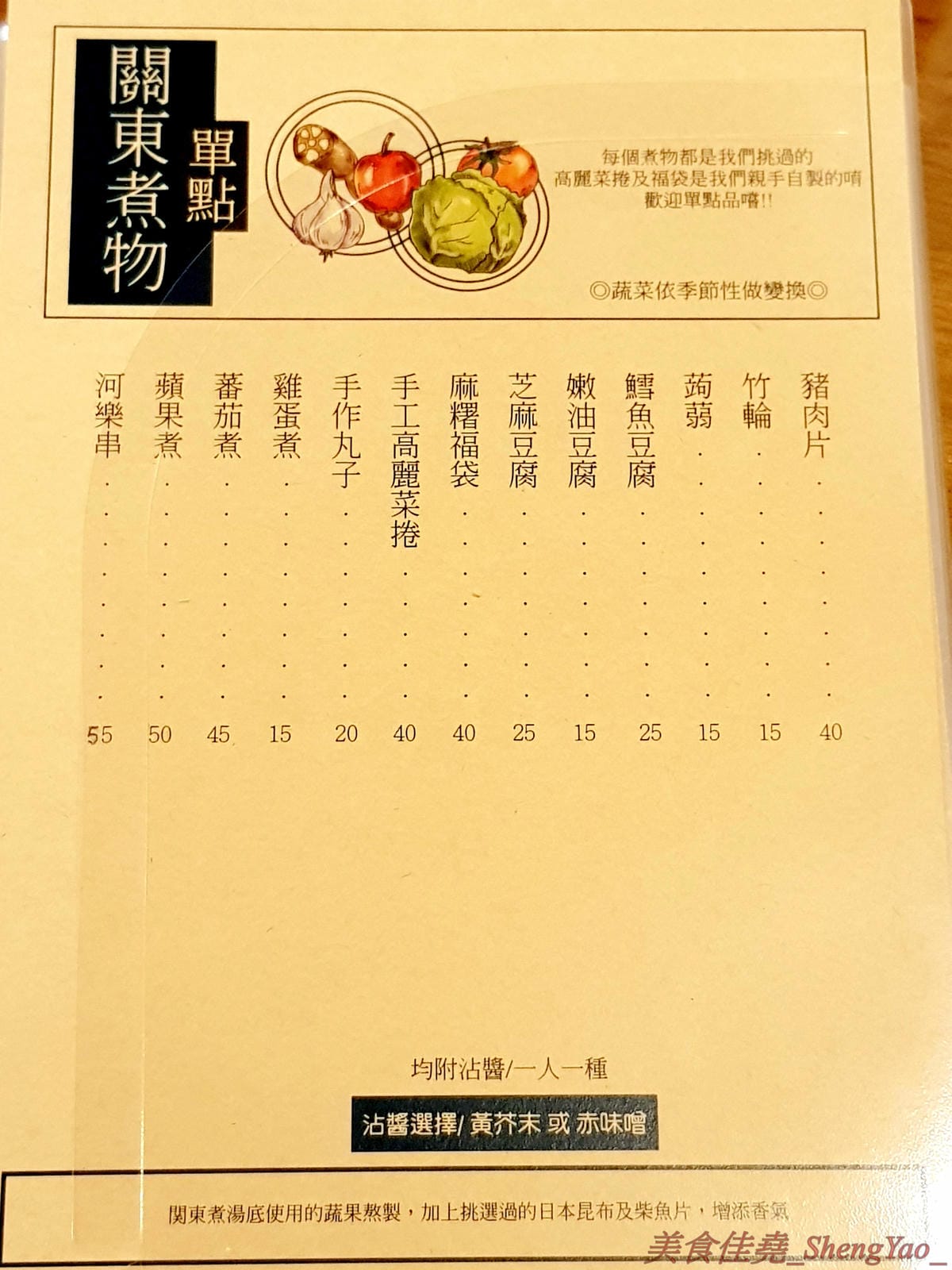 [台中西區]河樂關東煮 – 台中少見的家庭式關東煮,溫馨小店風格,食材多達近30種,大推四味鍋套餐,一鍋有10種以上食材,還附白飯和水果,吃完很有飽足感,東西好吃,食材新鮮,湯頭熬煮很用心,美術