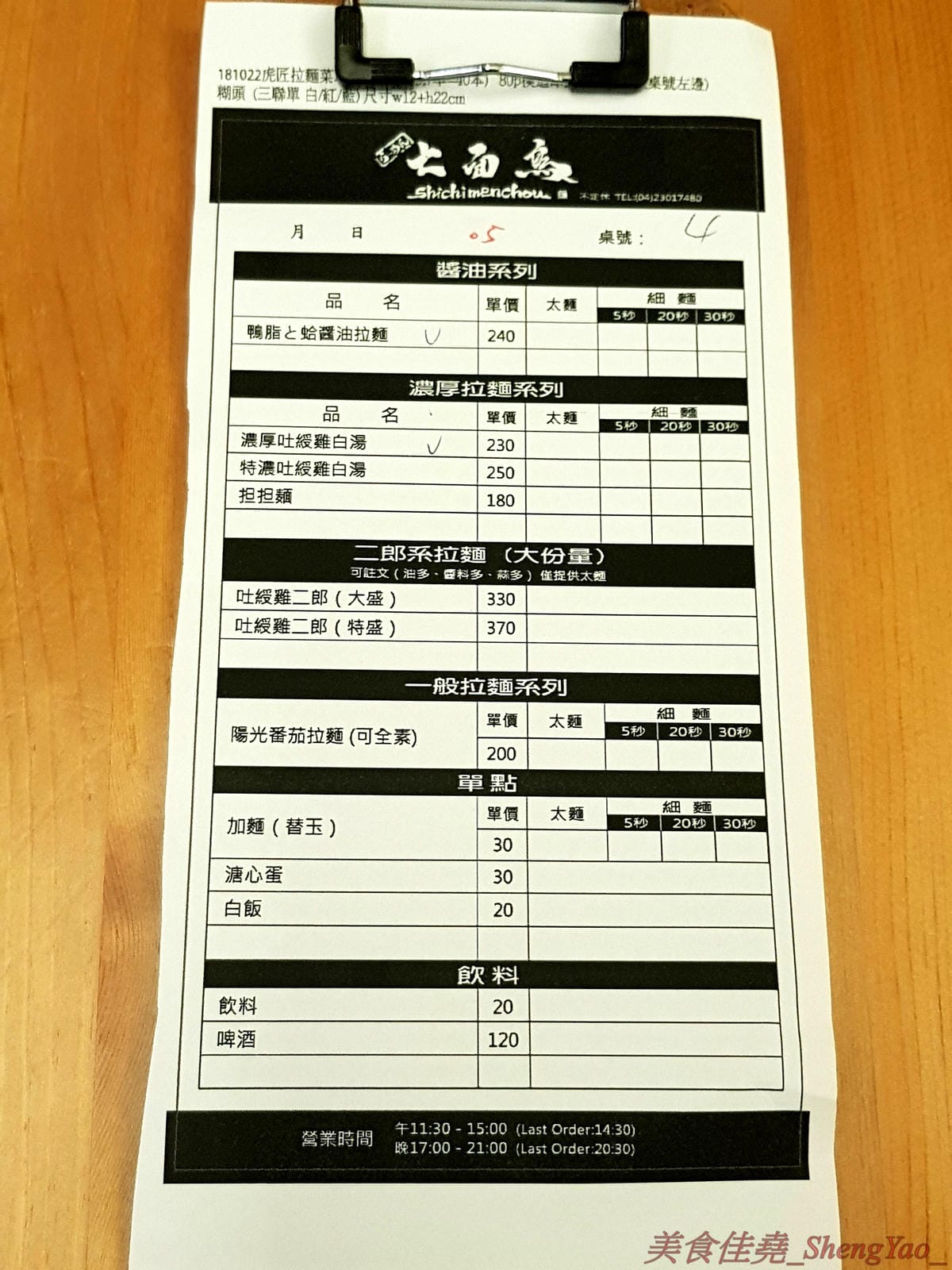 [台中西區]らーめん七面鳥 – 連外國人都特地來吃,今年度最強的雞湯系拉麵專賣店,湯頭使用全火雞熬煮,雞味濃郁醇香,搭配極具口感的低溫烹煮雞胸肉,超級厲害,每碗拉麵可免費提供一碗白飯,湯