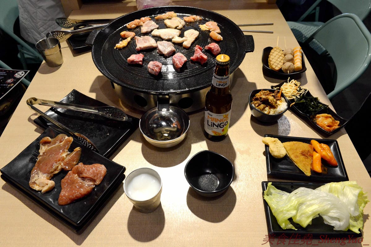 [台中沙鹿]豬對有韓式烤肉吃到飽 沙鹿店 – 來自台南的新品牌韓式烤肉吃到飽,台中首間分店,10種以上牛雞豬肉品、蔬菜和韓式小菜、熟食炸物、辣牛肉飯、韓式魚板湯、冷熱飲全部無限量供應,