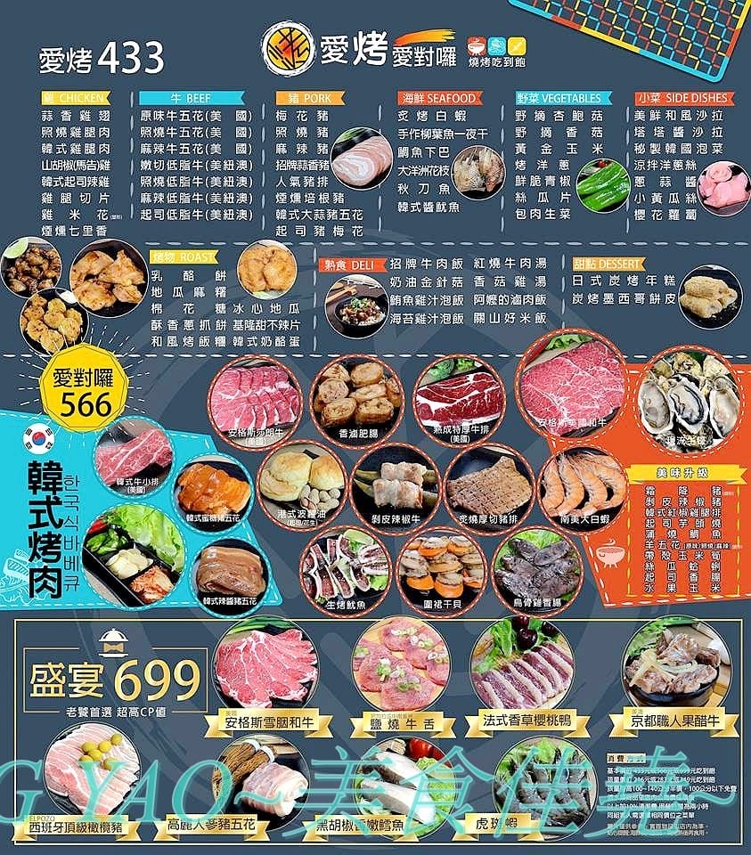 [台中東區]愛烤愛對囉 台中店 – 網友狂推的台南超人氣燒烤吃到飽餐廳開來台中了,結合日式燒烤和韓式燒肉的創意燒烤店,食材豐富多樣化,許多東西是一般燒烤店沒看過的,價格最便宜只要433元