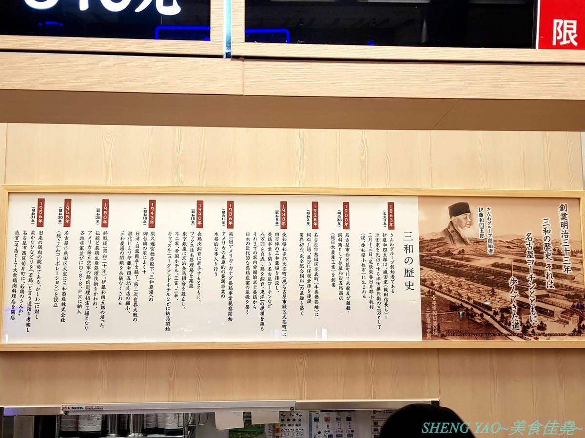 [台中梧棲]雞三和 台中三井店 – 台中三井OUTLET一樓美食街人氣店家,來自名古屋將近120年歷史的老店,主打親子丼等雞肉料理,食材講究,口味也好吃。