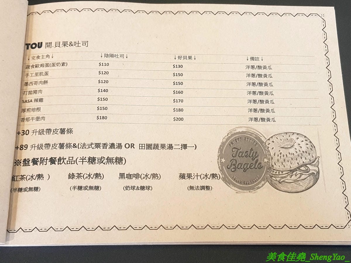 [台中西區]TOU開 – 審計新村附近新開的精緻早午餐,美式風格時尚感裝潢,早餐主打大餐盤系列,精緻擺盤,份量十足,還有附超好喝紅茶,內餡飽滿到犯規的火烤壓邊吐司也爆好吃。(已歇業)