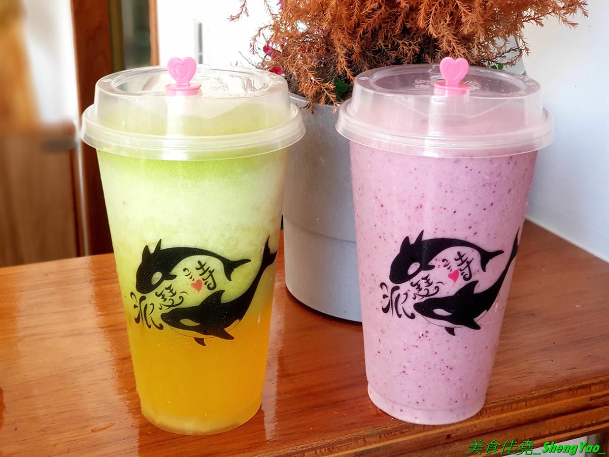 [台中北屯]派瑟詩 – 台中新開的自創品牌手搖飲料店,小清新網美風,側邊還有網美拍照區,飲品大推果汁,少見多種類的綜合果汁,好喝又健康,闆娘美美的好親切。