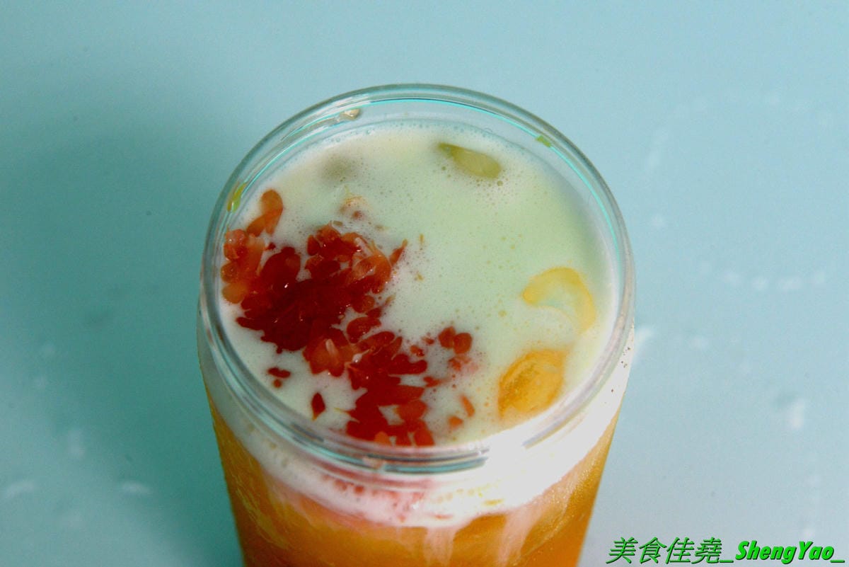 [台中梧棲]老豆達人梧棲店 – 來自高雄的創意飲品店,台中唯一分店,飲品口味新奇,還有可愛直瓶裝,漂亮又好喝,季節限定楊枝甘露,海線唯一有賣楊枝甘露的飲料店,阿爸ㄟ鳳梨湯、聲聲烏龍也推薦