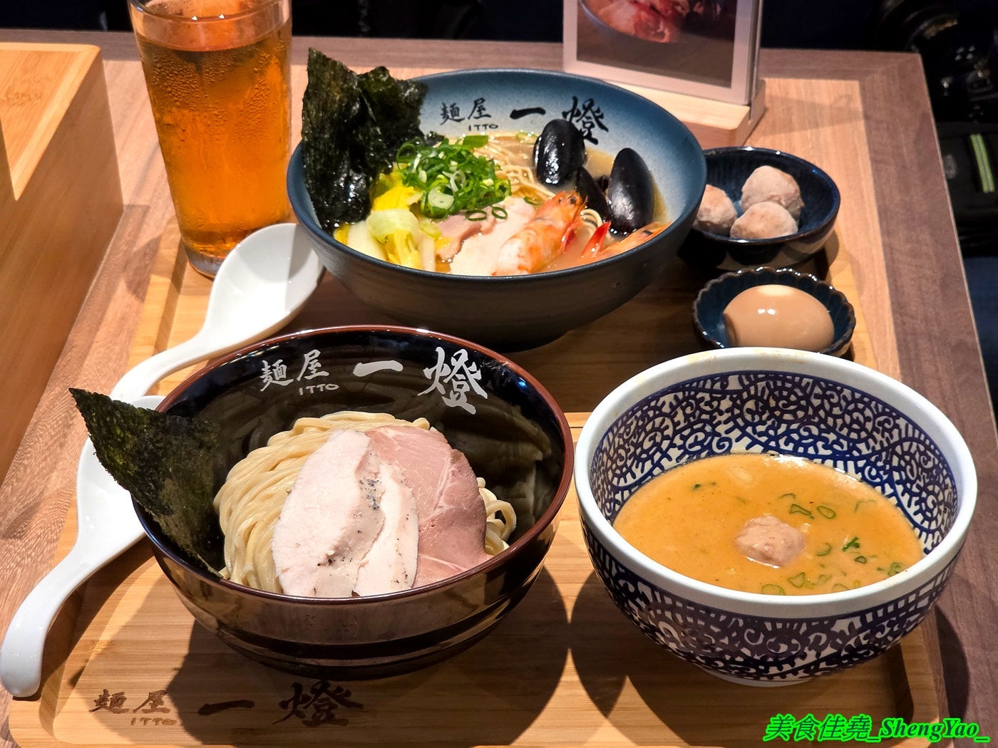 [台中梧棲]麵屋一燈 台中港三井店 – 2025台中最紅的日本拉麵店開來海線了，東京拉麵之王，魚介冠軍沾麵推薦必點，1/2前慶開幕88折優惠