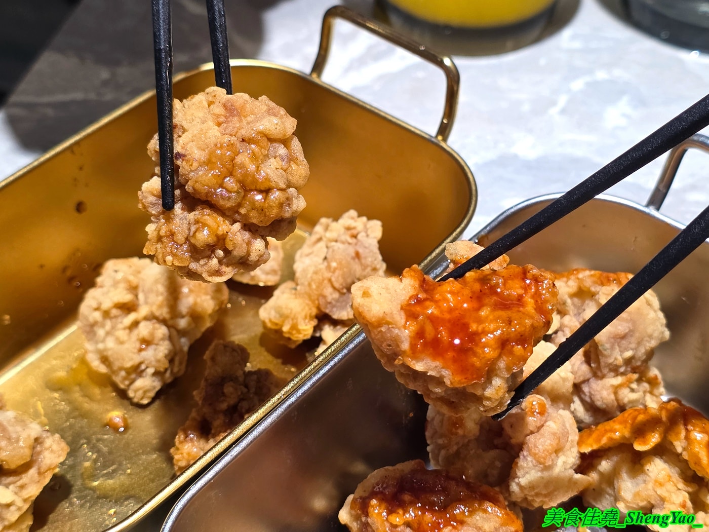 [台中梧棲]韓鍋庄- 海線第一家韓國人開的韓式料理吃到飽，自助區糖醋肉、炸醬飯、韓式炸雞..等無限供應，還有鐵板炒肉以及韓國飲料無限單點。