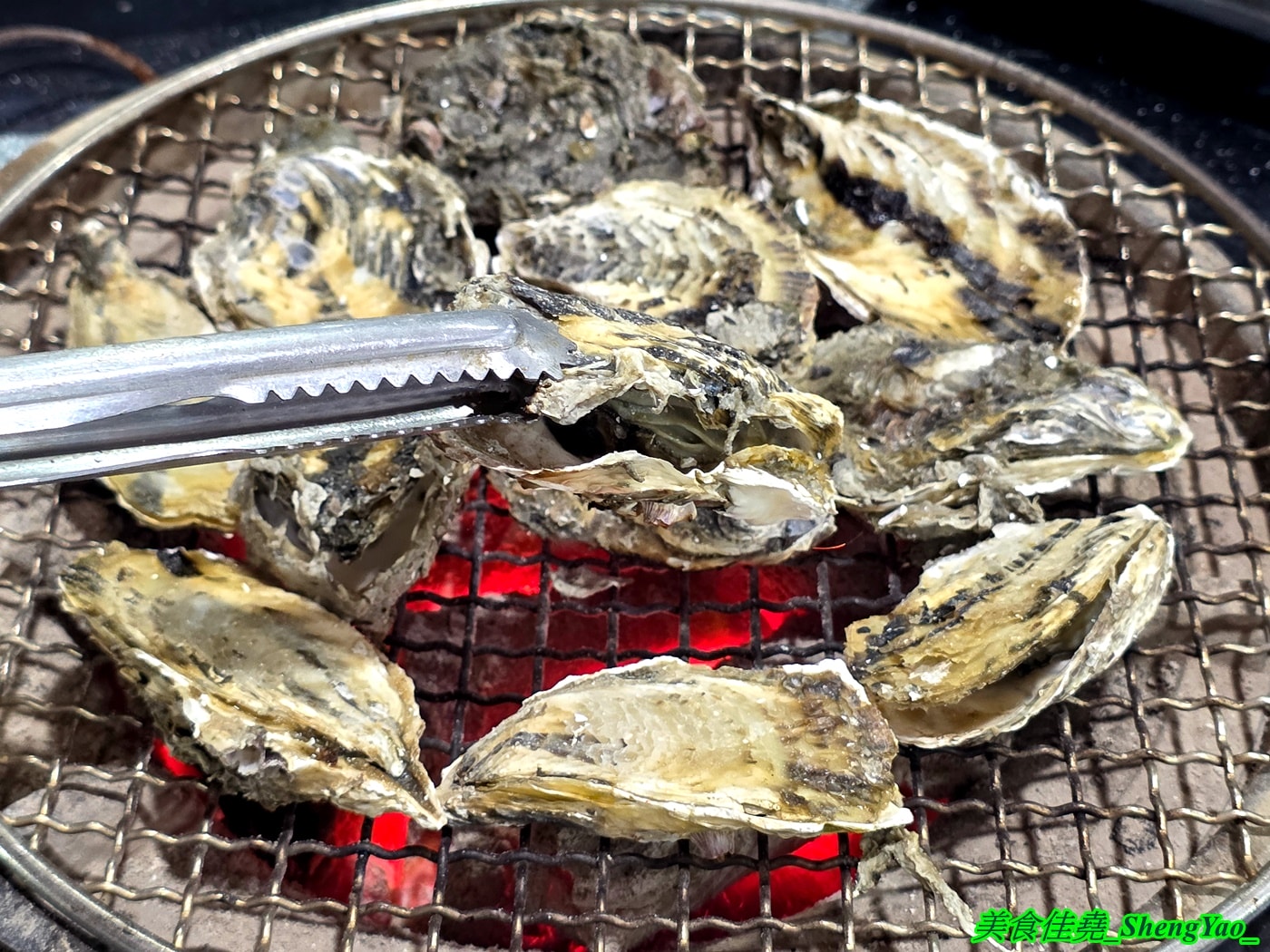 [台中沙鹿]海線蚵姐 – 海線超平價烤鮮蚵吃到飽，鮮蚵又肥又大，吃起來有夠爽，還能加購蛤蠣吃到飽，店內也有豐富多樣熱炒，他們熱炒也超強。