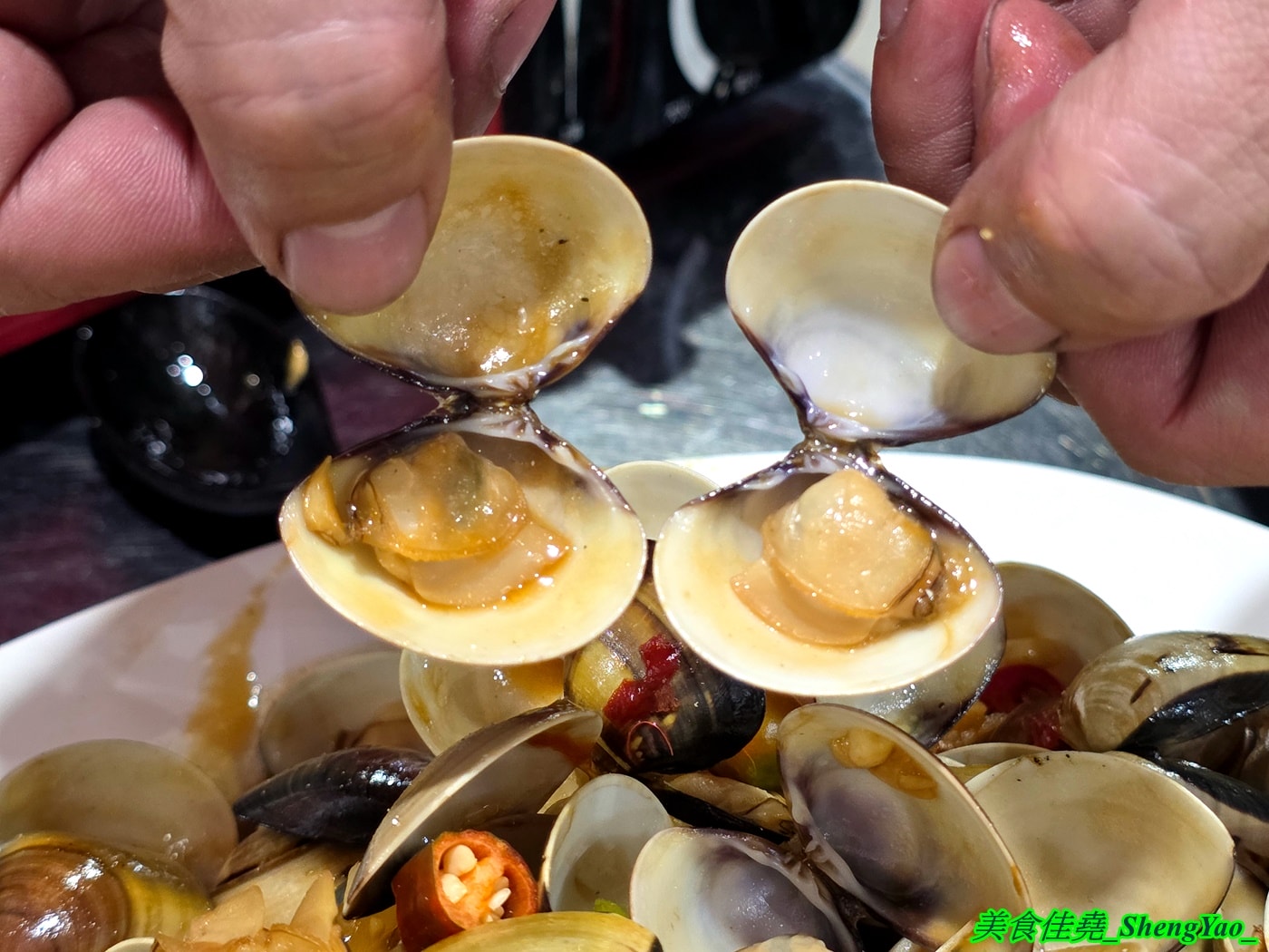 [台中沙鹿]海線蚵姐 – 海線超平價烤鮮蚵吃到飽，鮮蚵又肥又大，吃起來有夠爽，還能加購蛤蠣吃到飽，店內也有豐富多樣熱炒，他們熱炒也超強。