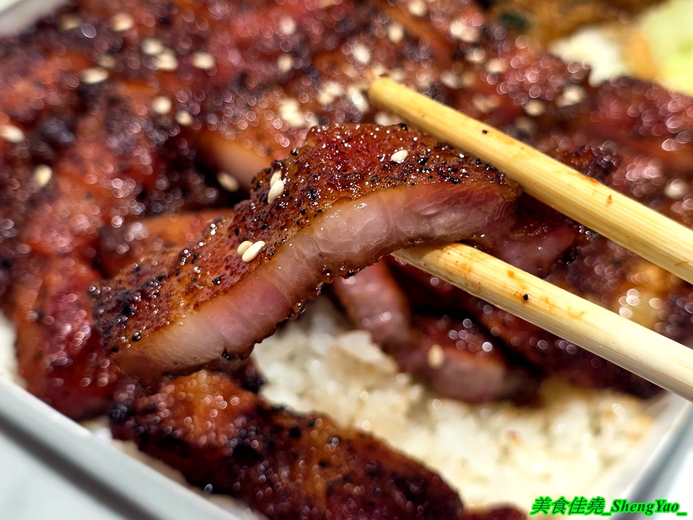 [台中梧棲]上野烤肉飯 梧棲店 – 中壢超強排隊烤肉飯開來海線了，網友一致推薦的烤五花肉飯果然厲害，烤雞腿也很讚，店內有免費的辣蘿蔔、紅茶和熱湯。