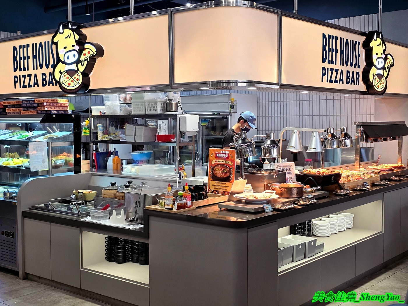 [台中西屯]牛室炙燒牛排 中科玉門店 – 被牛排耽誤的自助BUFFET，排餐389元起超豐富自助吧吃到飽，新增現烤雞蛋糕和手工豆花。