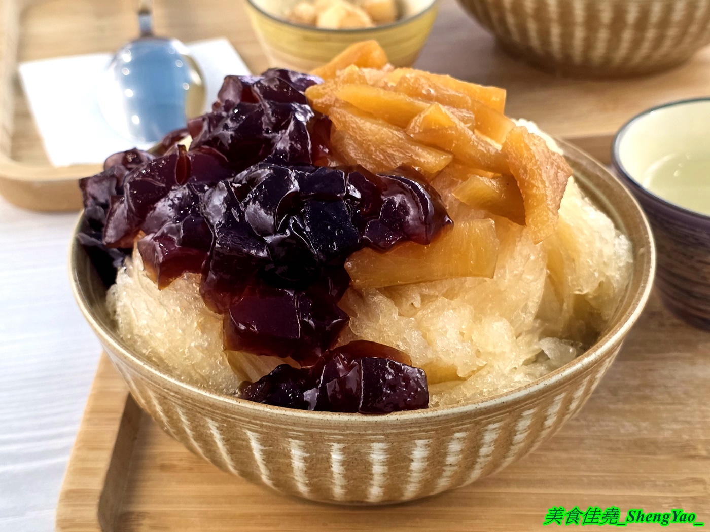 [台中沙鹿]沐風雪花冰 – 海線一間不起眼卻很厲害的雪花冰店，自製冰磚超過10種口味，還有罕見的茶葉口味，讓人一吃就愛上。