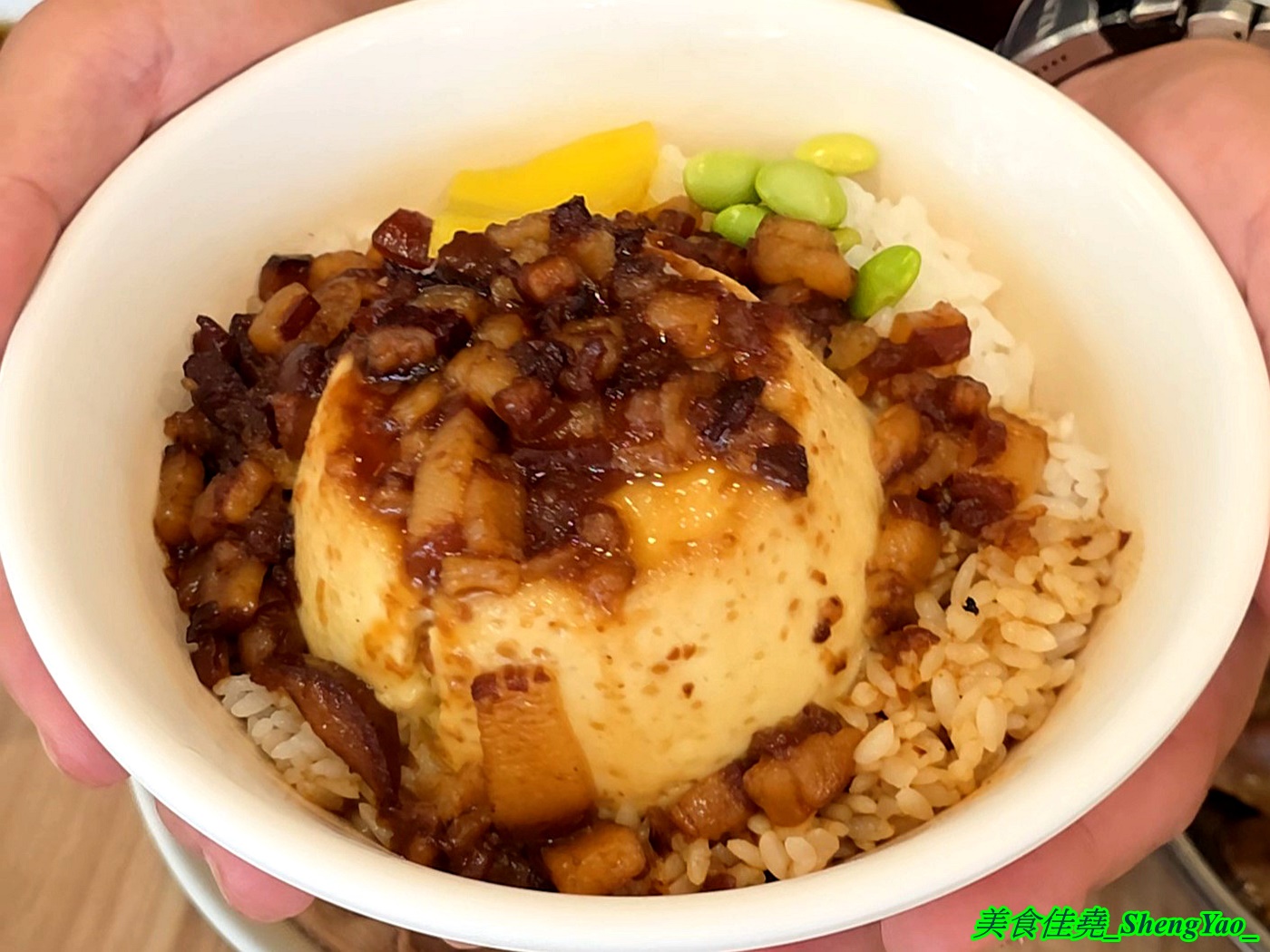 [台中沙鹿]鴻門鴨肉飯 – 台中首創蒸蛋鴨魯飯，還有奇特的蒸蛋當歸湯，蒸蛋口感滑嫩猶如布丁，蒸蛋控不能錯過。