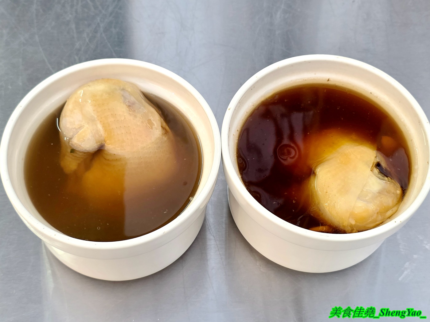 [台中梧棲]圓盅雞湯 – 海線梧棲限定版燉盅雞湯餐車，7種雞湯口味各有特色，雞腿是整隻大骨腿，超霸氣。
